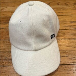 Love Your Melon White Baseball Cap with LYM Patch